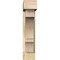 Ekena Millwork Balboa Block Rough Sawn Bracket w/ Offset Brace, Douglas Fir, 6"W x 20"D x 28"H BKT0604X20X28BOA05RDF - alternate 3